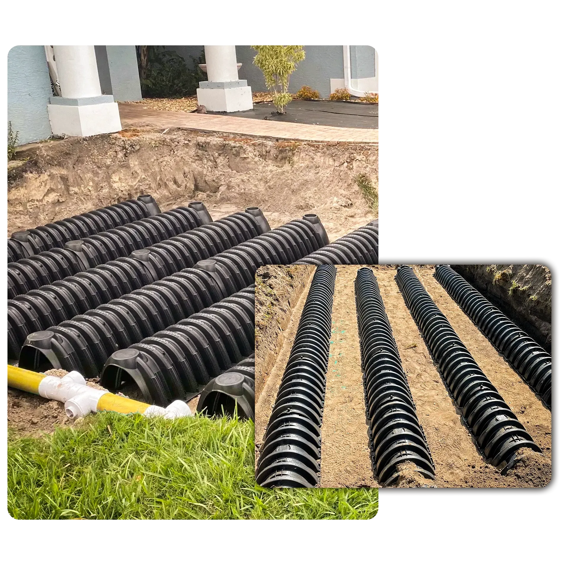 Replacing septic system drainfield in Chesapeake, VA