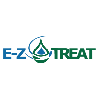 E-Z Treat logo. designs and manufactures efficient and affordable onsite recirculating wastewater treatment systems