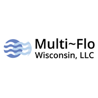 Multi-Flo Wisconsin, LLC logo, providing waste treatment systems