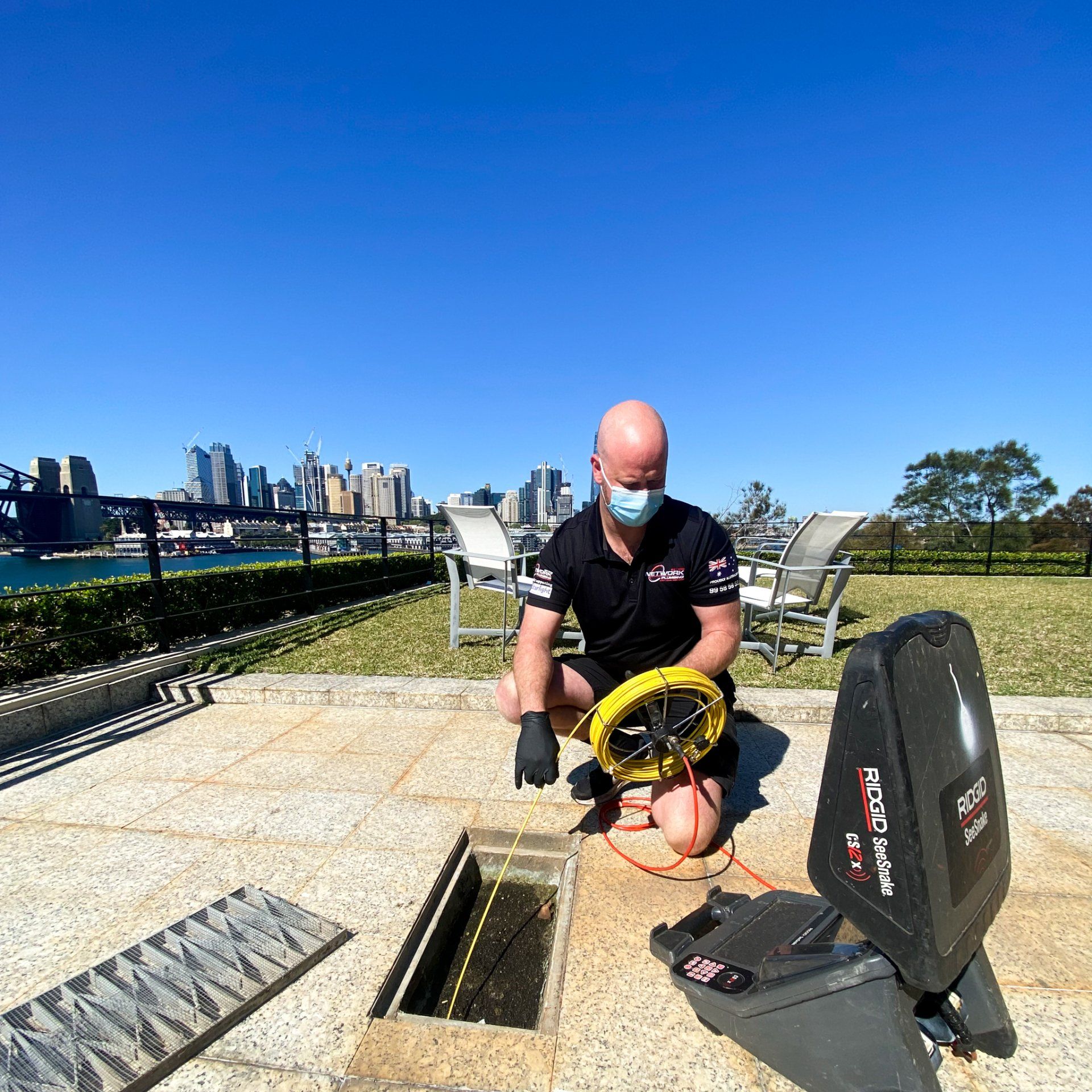 Network Plumbing cctv Sydney Drain Camera inspection
