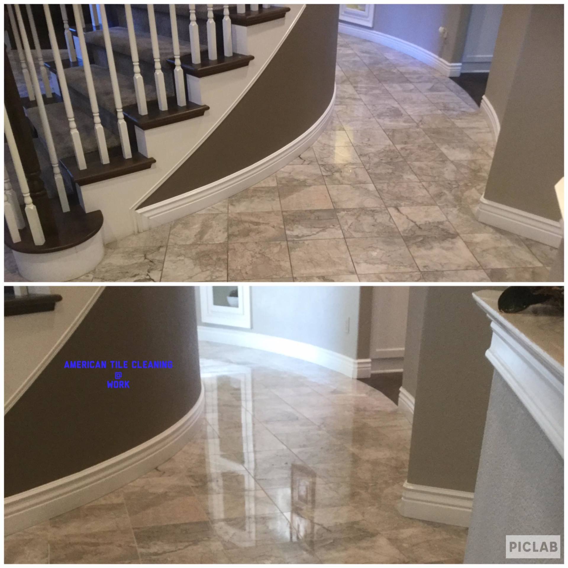 Marble Cleaned and Polished