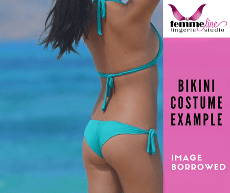 Cheeky Bottom Bikini Swimming Costume