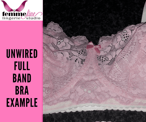 Pale pink Unwired Full Band Bra