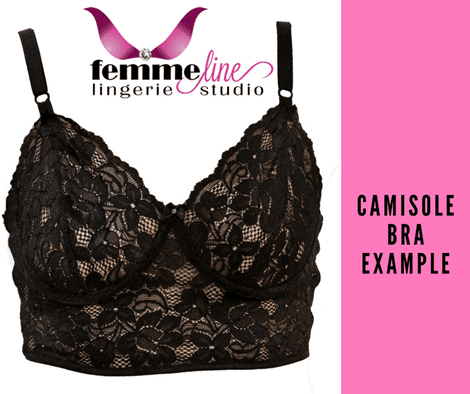 Black Lace Camisole bra