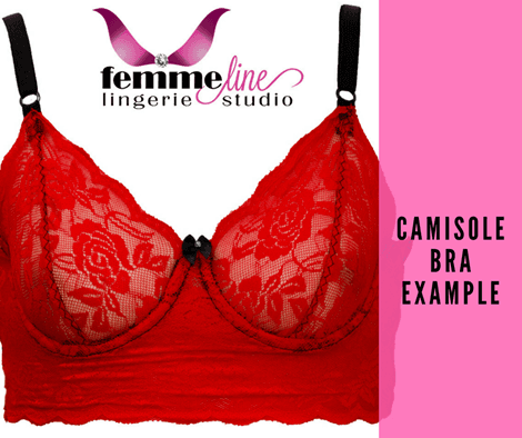 Red Lace Camisole bra
