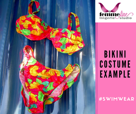 Tropical Bikini Swimming Costume