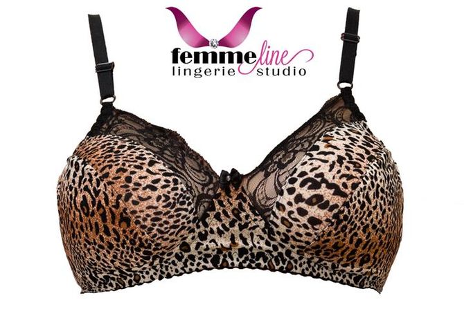 Leopard Unwired Full Band Bra
