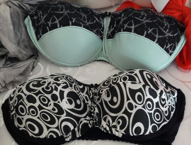 Strapless Balconette style Bra