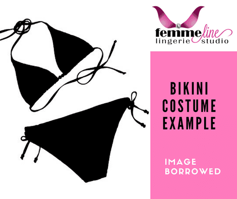 Stringy Bikini Swimming Costume