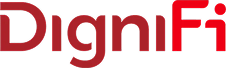 DigniFi logo in red text. | We Fix Cars
