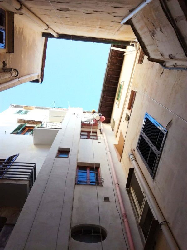 edilizia acrobatica su fune