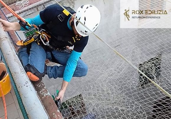 edilizia acrobatica su fune