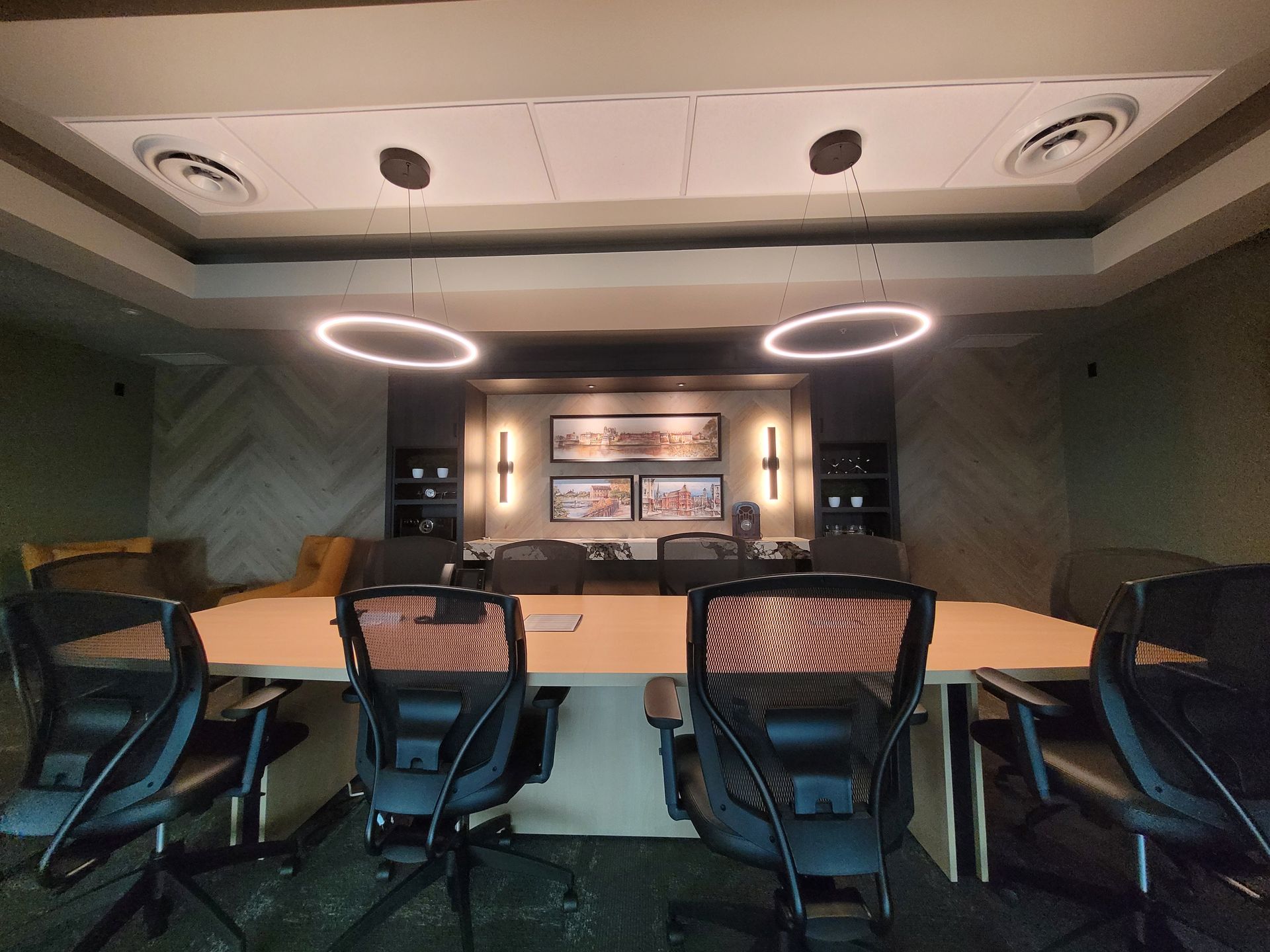 Technician Working on Cables — Georgetown, ON — Zeus Electrical Systems Ltd.