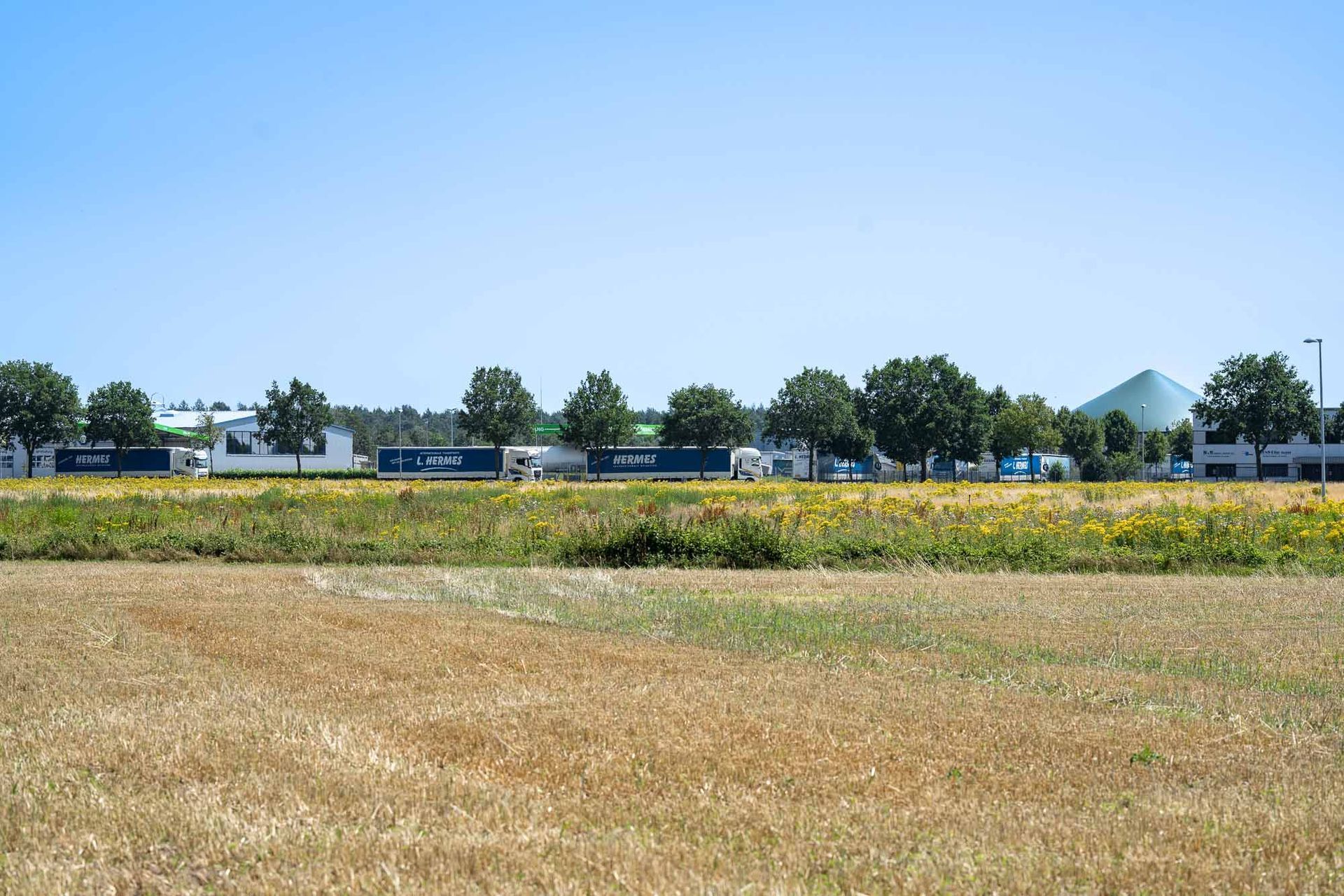 Lkw-Flotte Hermes Neubörger