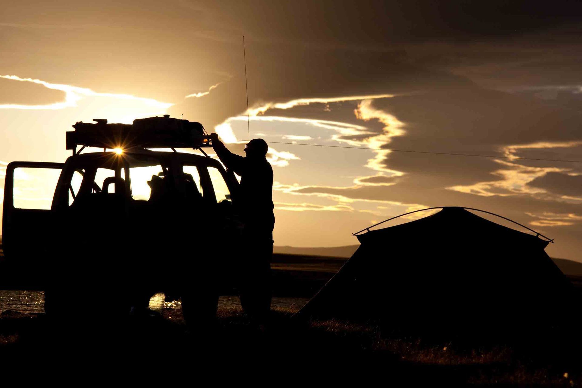 Camping at Night — 4WD Parts & Repairs in Tamworth, QLD