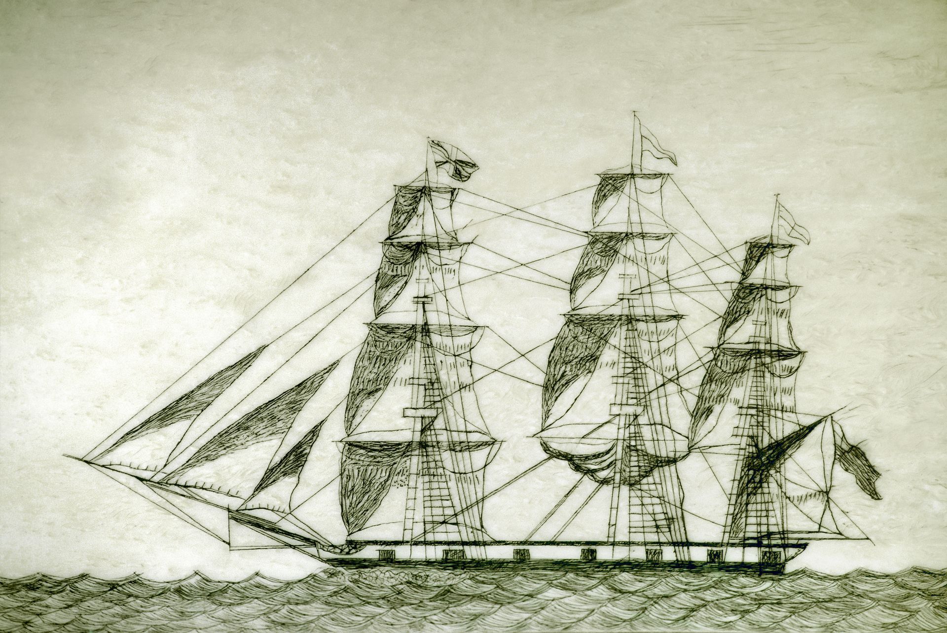 Scrimshaw art