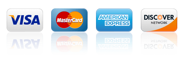 All Major Credit Cards Accepted