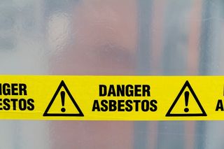 Asbestos Removal — Warning Sign in Oklahoma City, OK