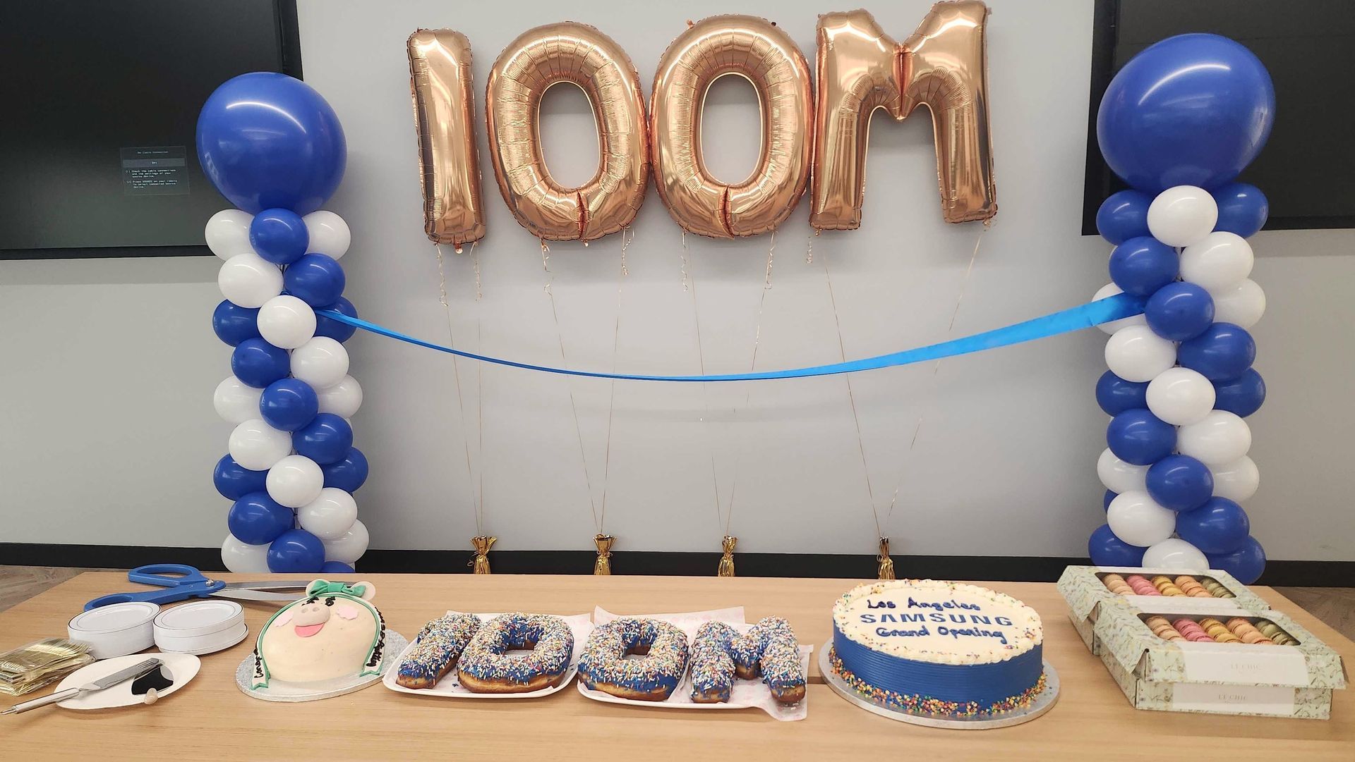 Luxury corporate balloon installation Los Angeles  Balloon Concierge