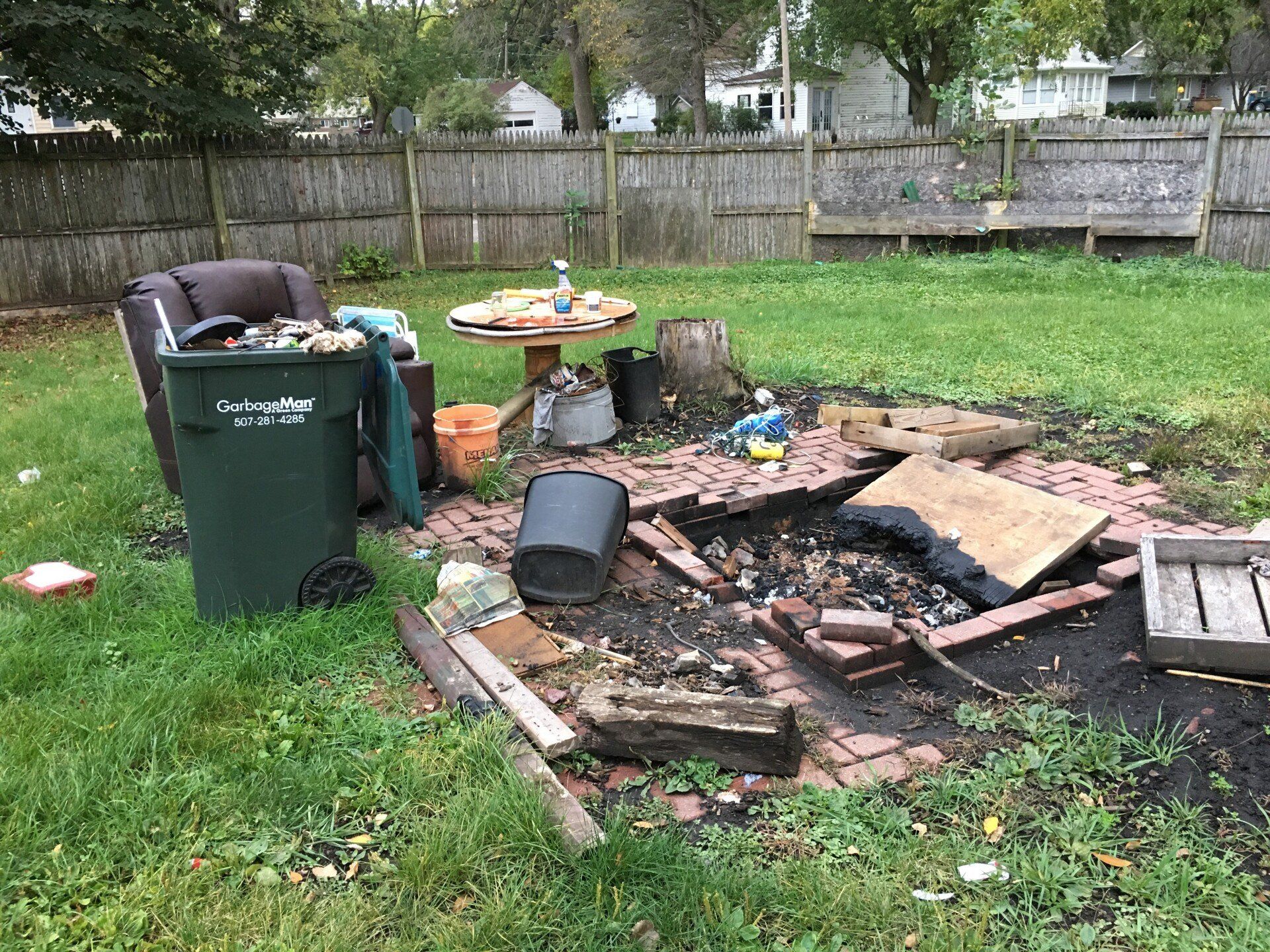 Junks on the Backyard — Rochester, MN — Junk B Gone