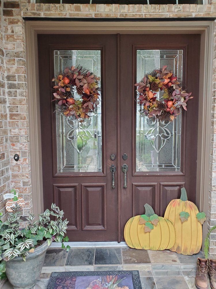 Before Refinishing Door — Houston, TX — Jeff’s Finish Doors and More