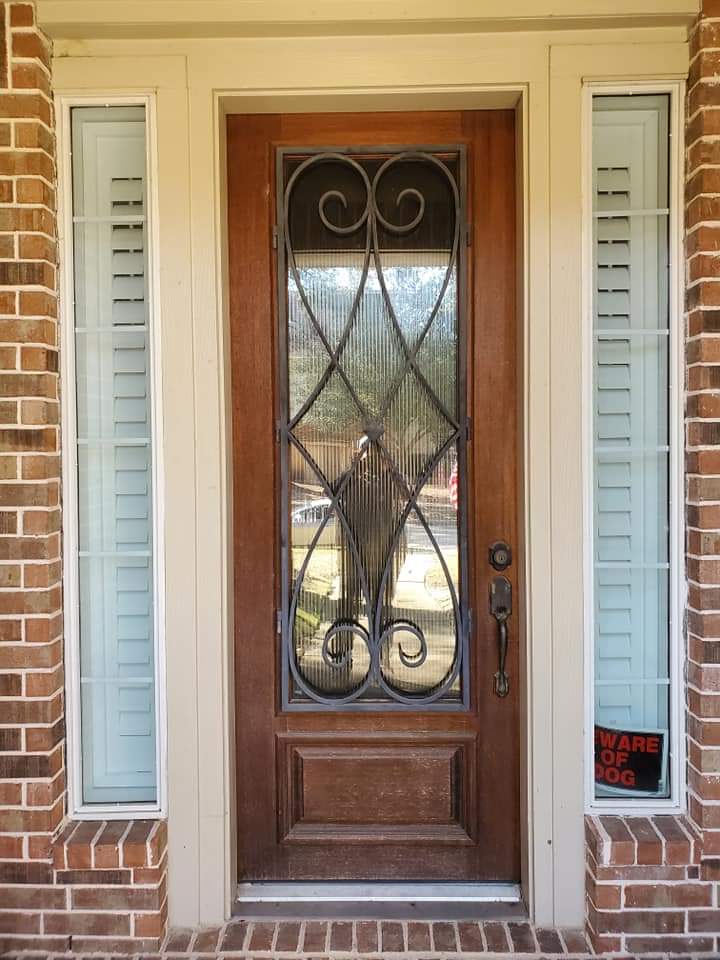 Before Remodeling Door — Houston, TX — Jeff’s Finish Doors and More