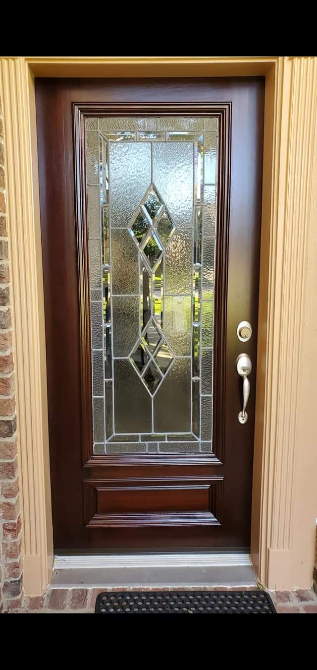 After a Wooden Door Repaint — Houston, TX — Jeff’s Finish Doors and More