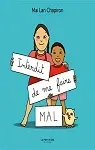 Deux enfants tenant des pancartes sur lesquelles on peut lire « Interdit de me faire du mal », avec un oiseau en dessous.