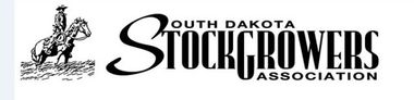 A logo for the south dakota stockgrowers association