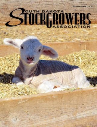 South Dakota Stockgrowers Association ad for Black Hills Stock Show. Events include membership, directors, raffle, and legislation discussion.