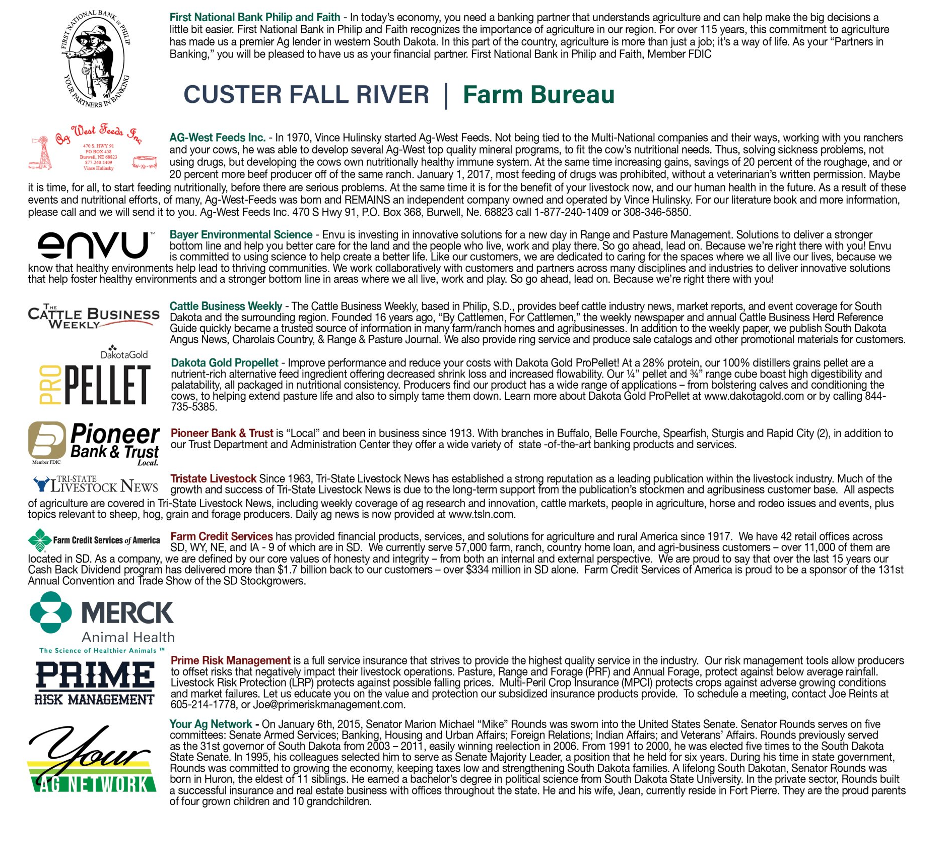 A white background with a lot of text and logos on it.