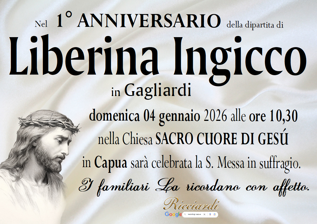 necrologio Liberina Ingicco