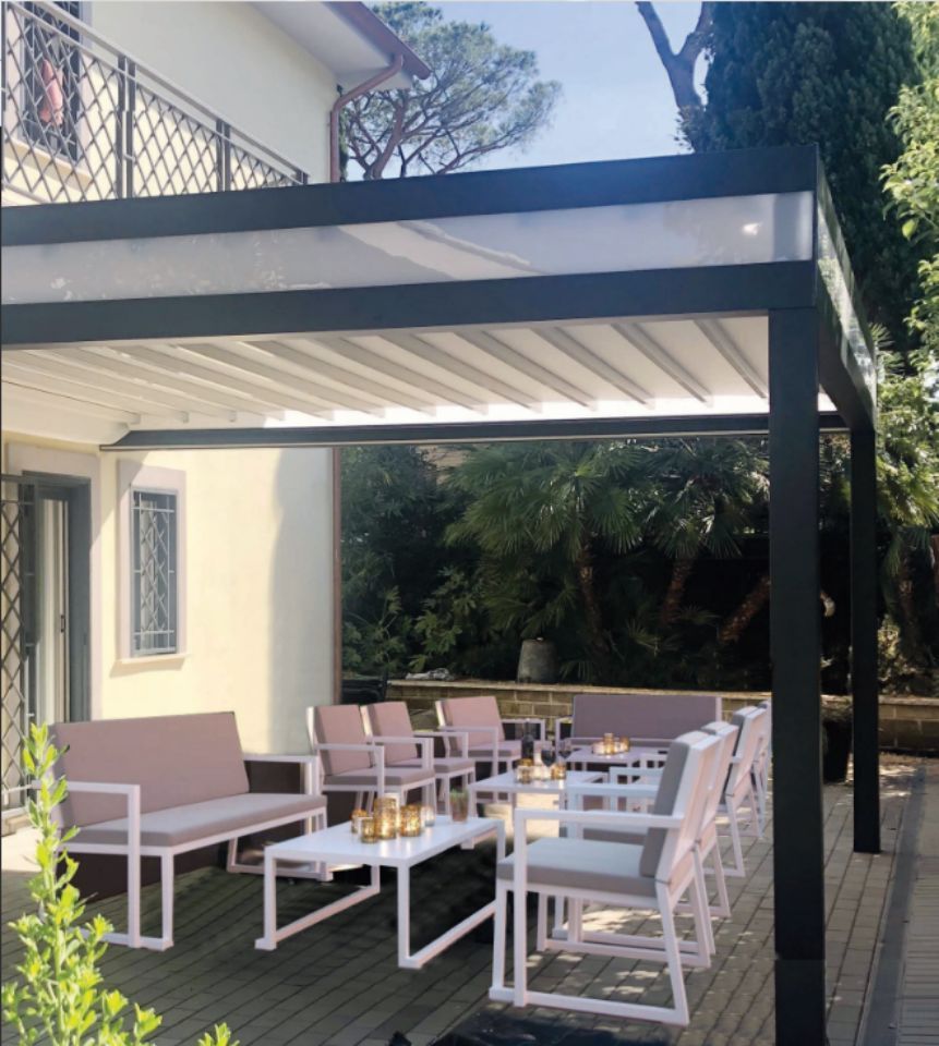 Pergole piane autoportanti Pergole Roma Latina