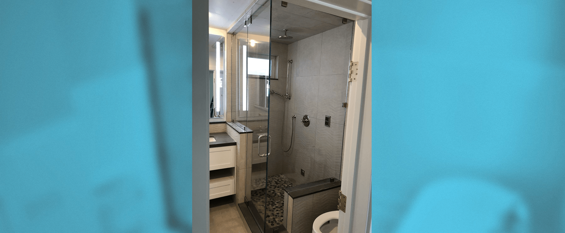 Clear Shower Door — Lomita, CA — Discount Glass & Mirror Co.