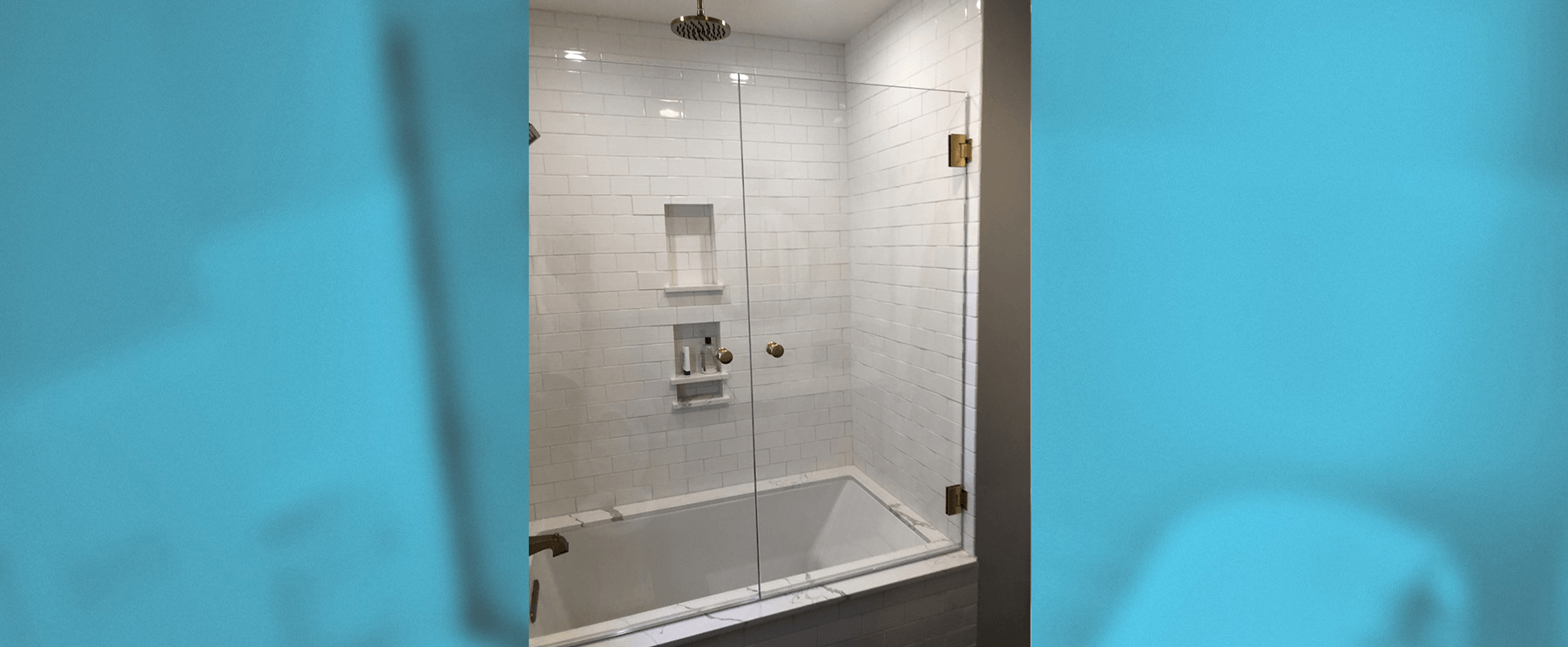 Bathtub Glass Door — Lomita, CA — Discount Glass & Mirror Co.
