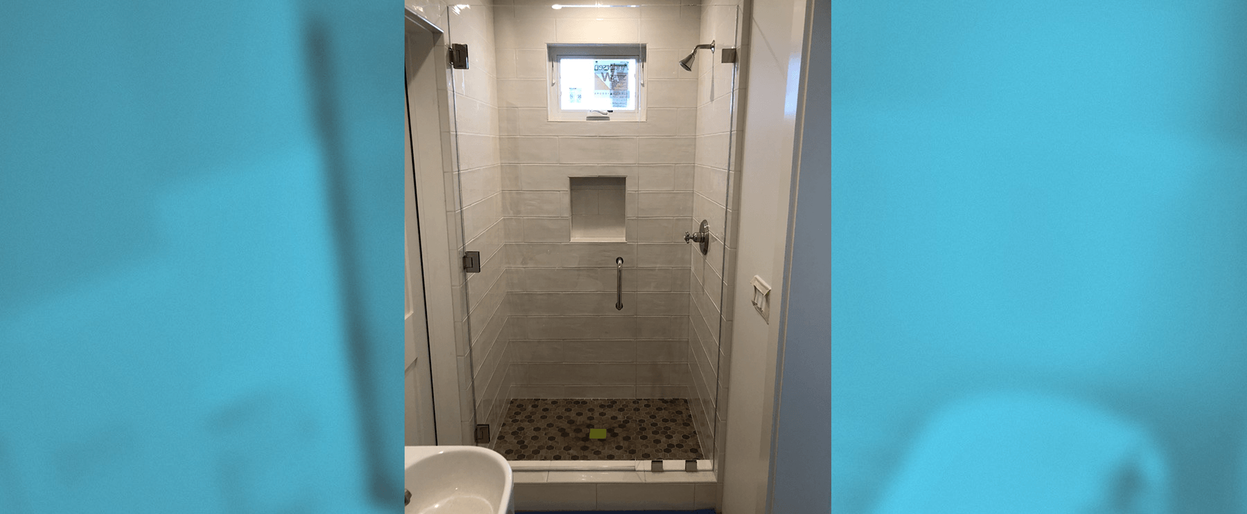 Shower Room With Clean Shower Door — Lomita, CA — Discount Glass & Mirror Co.