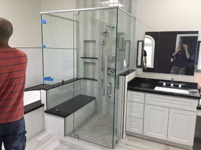 Shower Door Glass — Lomita, CA — Discount Glass & Mirror Co.