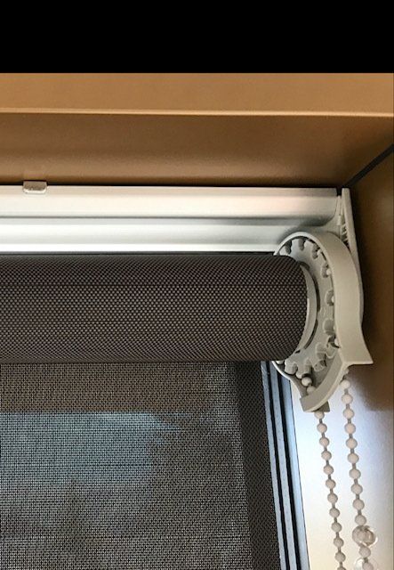 Dettaglio tende a rullo