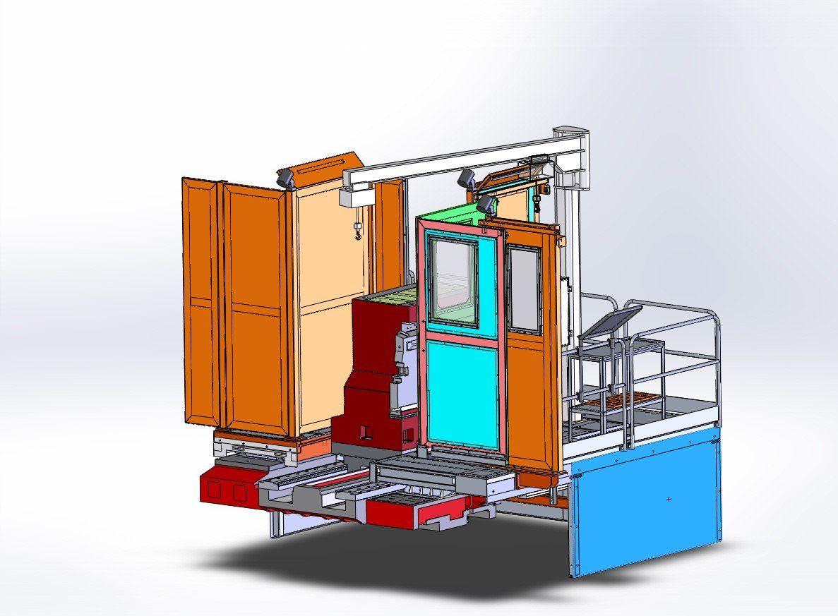 postazione di lavoro per torni
