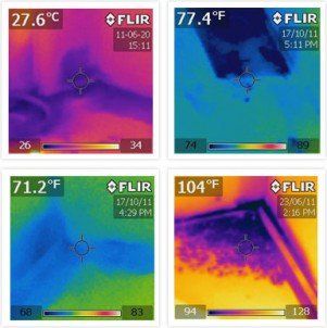 Thermal Images - Leak Detection in Orange County, CA