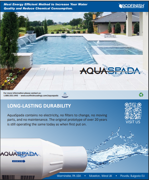a brochure for aquaspada long lasting durability| St. Louis, MO | Aqua Ridge Pool