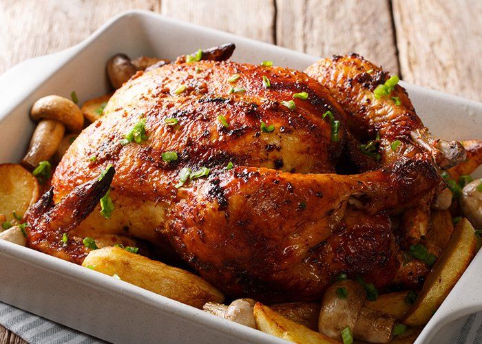 Funeral Luncheons — Chicken With Mushrooms And Potatoes In Redford, MI