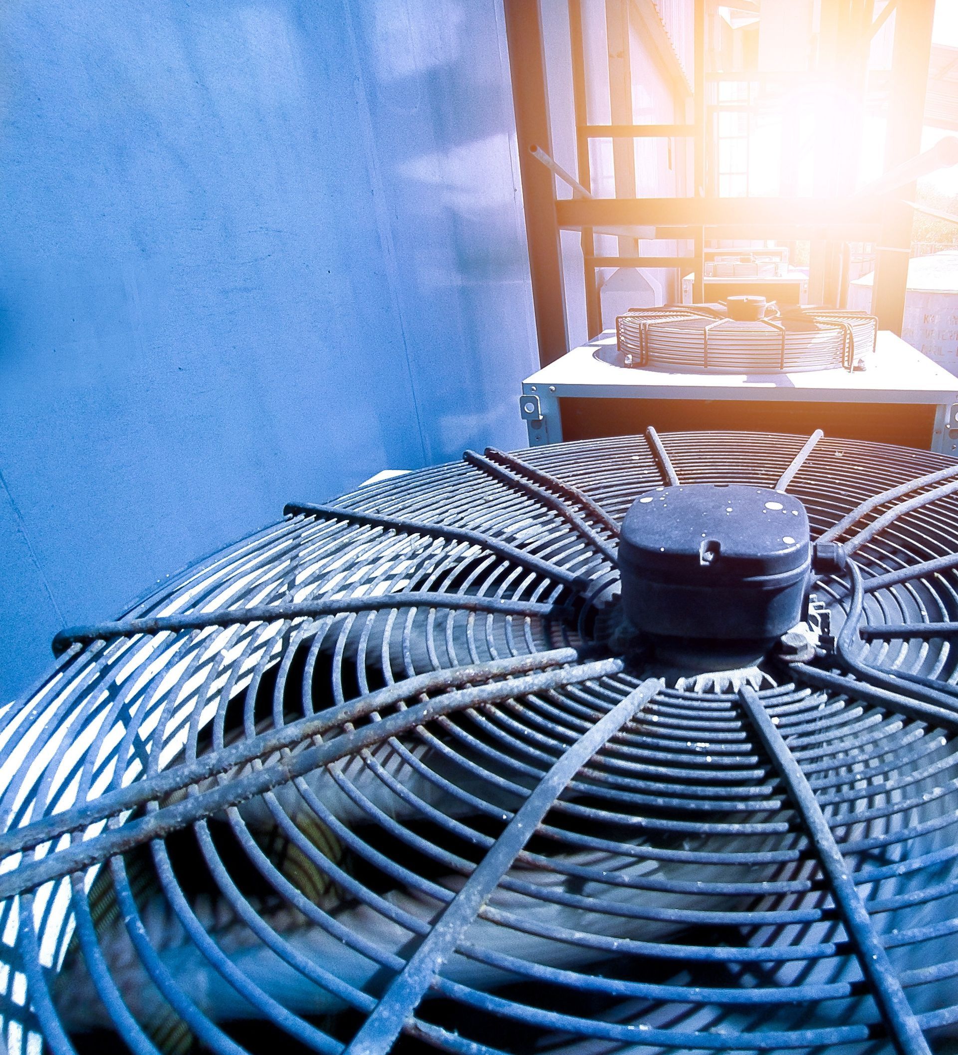 A group of people standing in front of a white 