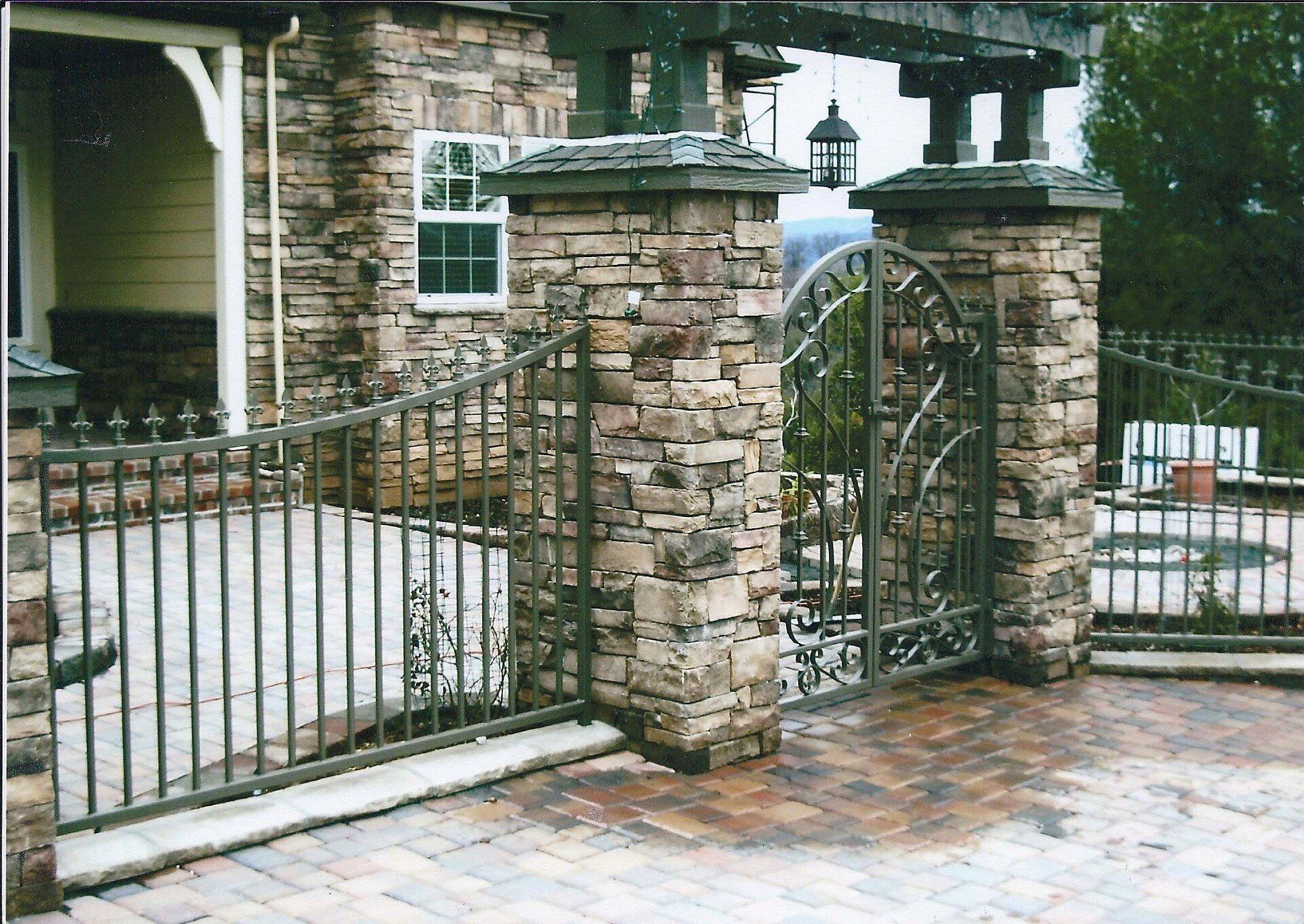 Ornamental Iron Gate — Lakeport, CA — Davis Fabrication & Ornamental Designs