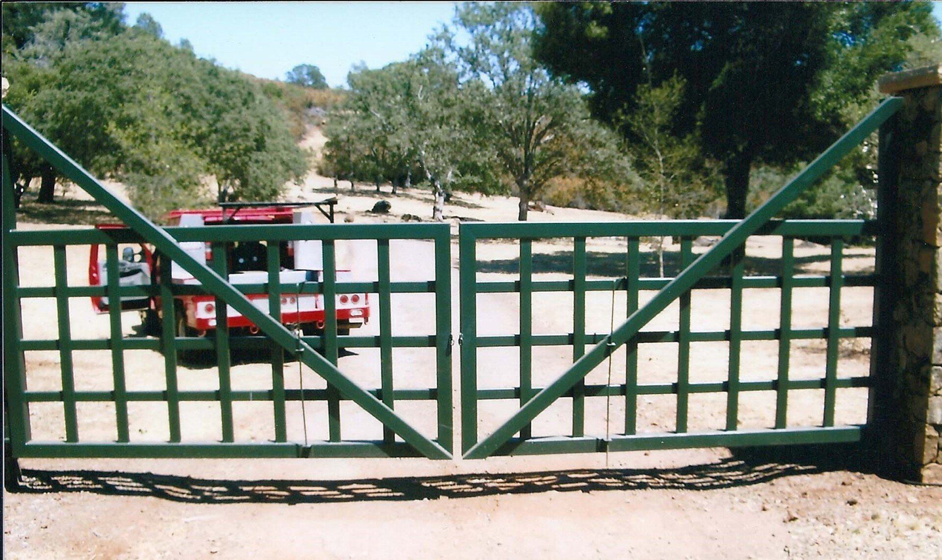 Custom Iron Gate — Lakeport, CA — Davis Fabrication & Ornamental Designs