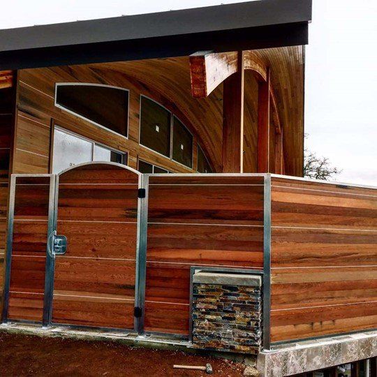 Custom House Gate — Lakeport, CA — Davis Fabrication & Ornamental Designs