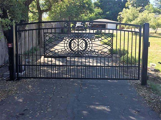 Custom Fence — Lakeport, CA — Davis Fabrication & Ornamental Designs