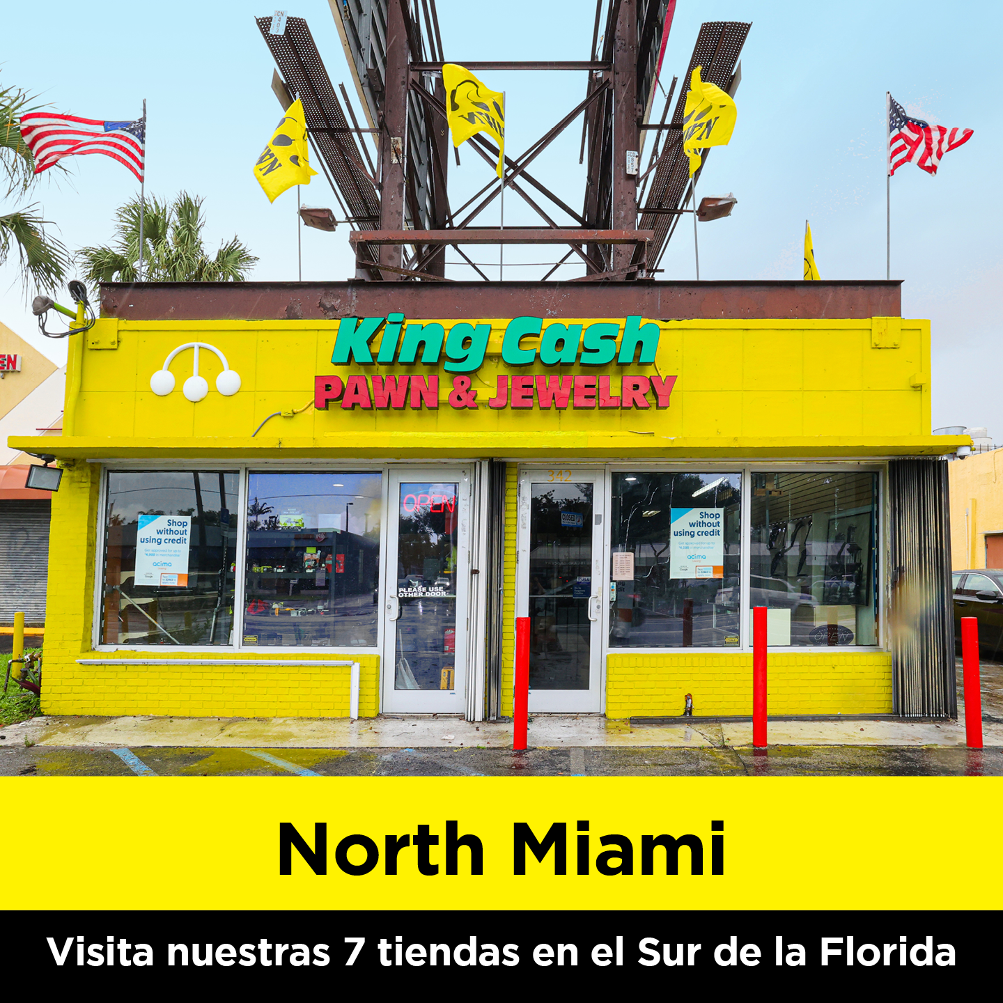 Foto exterior de King Cash Empeño y Joyería en tienda de North Miami