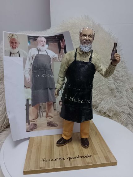 figura de actor de teatro, figura personalizada