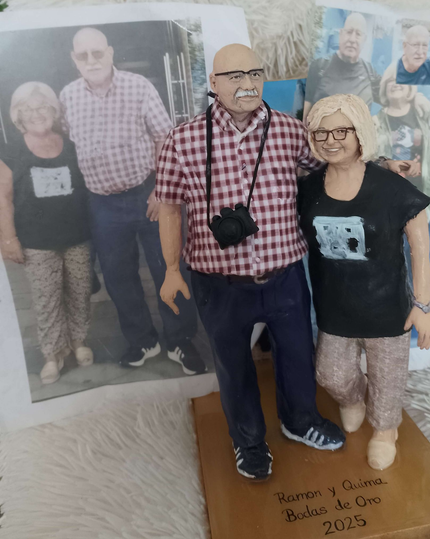 Figura personalizada a partir de un boceto por el cliente